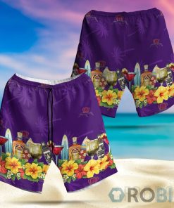 Summer Crown Royal Button Shirt And Shorts Set