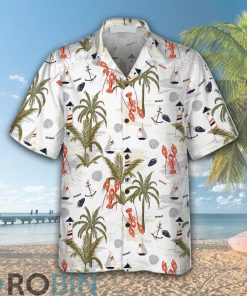 Summer Island Of Lobster Hawaiian Shirt