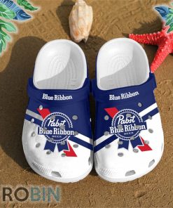Summer Pabst Blue Ribbon Classic Crocs Shoes
