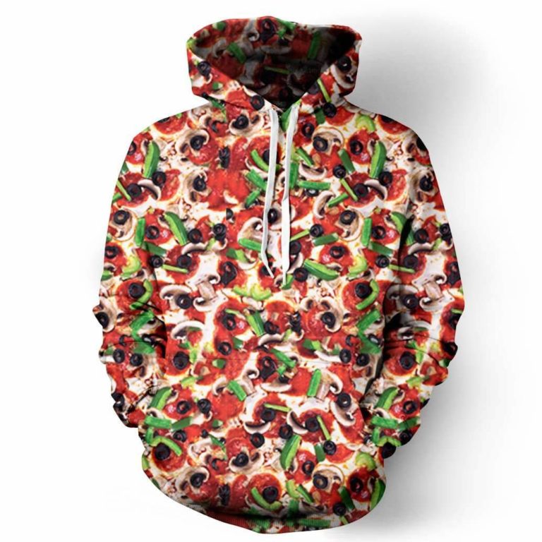 Supreme Pizza Hoodie Shirt