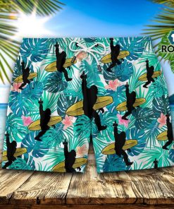 Surfing Bigfoot Tropical Hawaiian Short