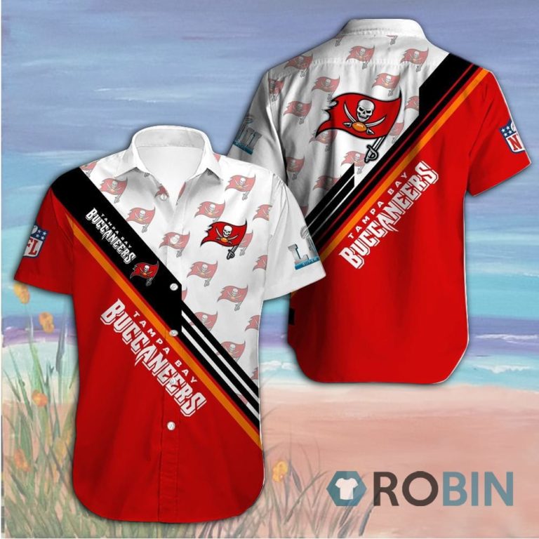 Tampa Bay Buccaneers Beach Tropical Hawaiian Shirt