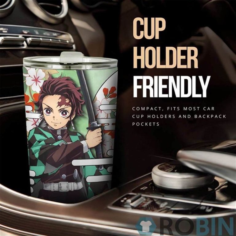 Tanjiro Tumbler Cup Custom Demon Slayers Anime
