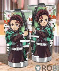 Tanjiro Tumbler Cup Custom Demon Slayers Anime Tanjiro Tumbler Cup Custom Demon Slayers Anime