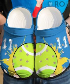 Tennis Personalized Football Lover Crocs Crocband Clog