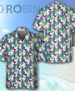 Texas Bluebonnet Hawaiian Shirt