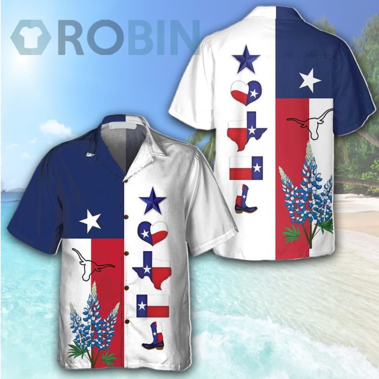 Texas Pride Hawaiian Shirt