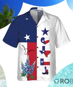 Texas Pride Hawaiian Shirt Texas Pride Hawaiian Shirt