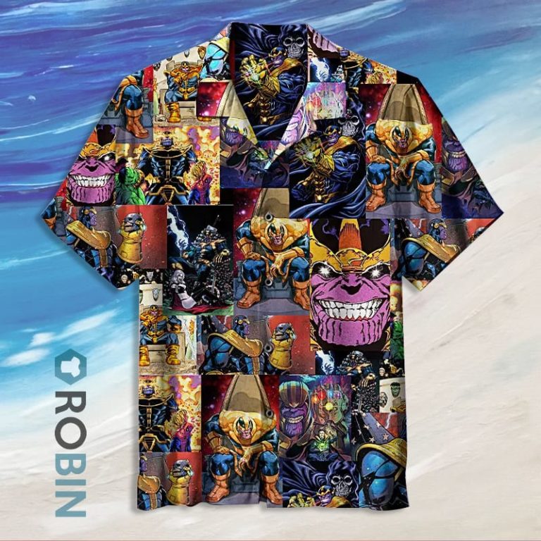 Thanos I am inevitable Hawaiian Shirt