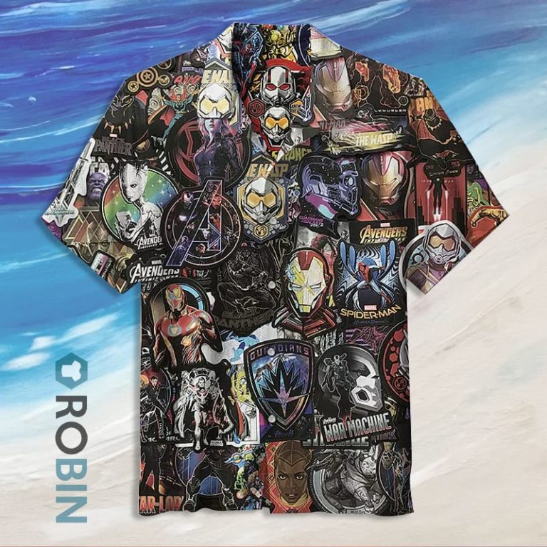 The Best Marvel Vintage Hawaiian Shirt