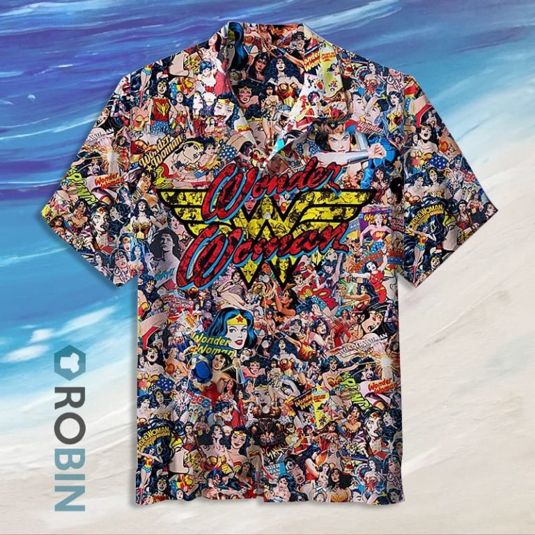 The Best Wonder Woman Hawaiian Shirt