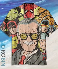 The First Avengers -Stan Lee Hawaiian Shirt