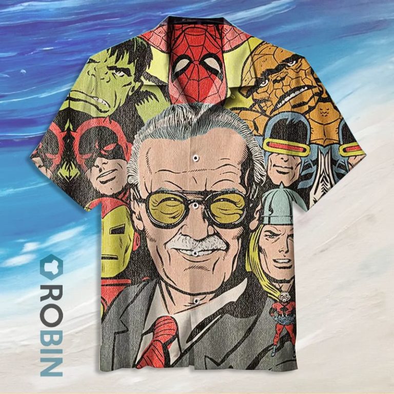 The First Avengers -Stan Lee Hawaiian Shirt