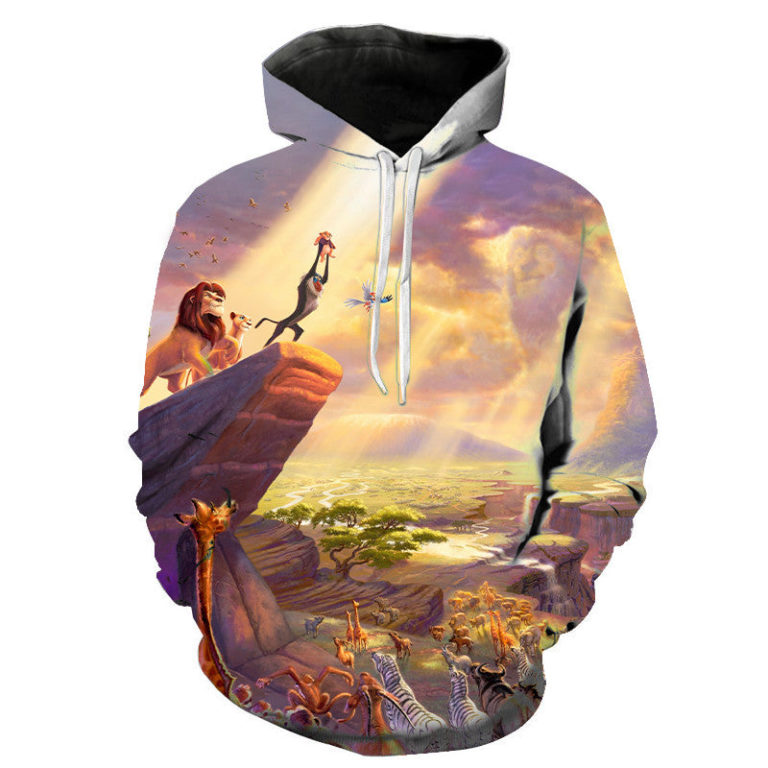The Lion King 3D Hoodie Shirts RB5054