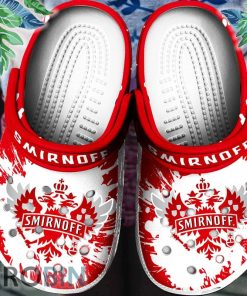 The Original Smirnoff Vodka Classic Crocs Shoes