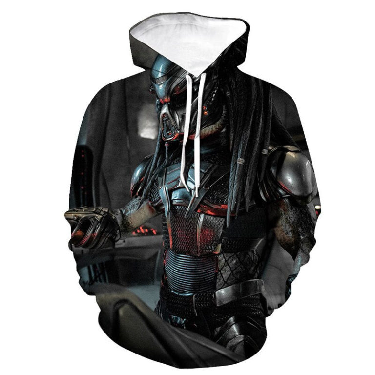 The Predator 3D Printed Hoodie Shirt