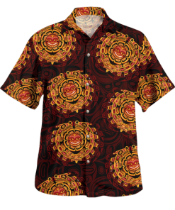 The Sea Serpent Short Sleeve Button Shirt