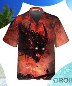 The War Dragon Hawaiian Shirt Cool Dragon Shirt The War Dragon Hawaiian Shirt Cool Dragon Shirt