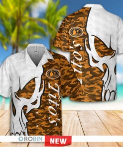 titos skull hawaiian shirt