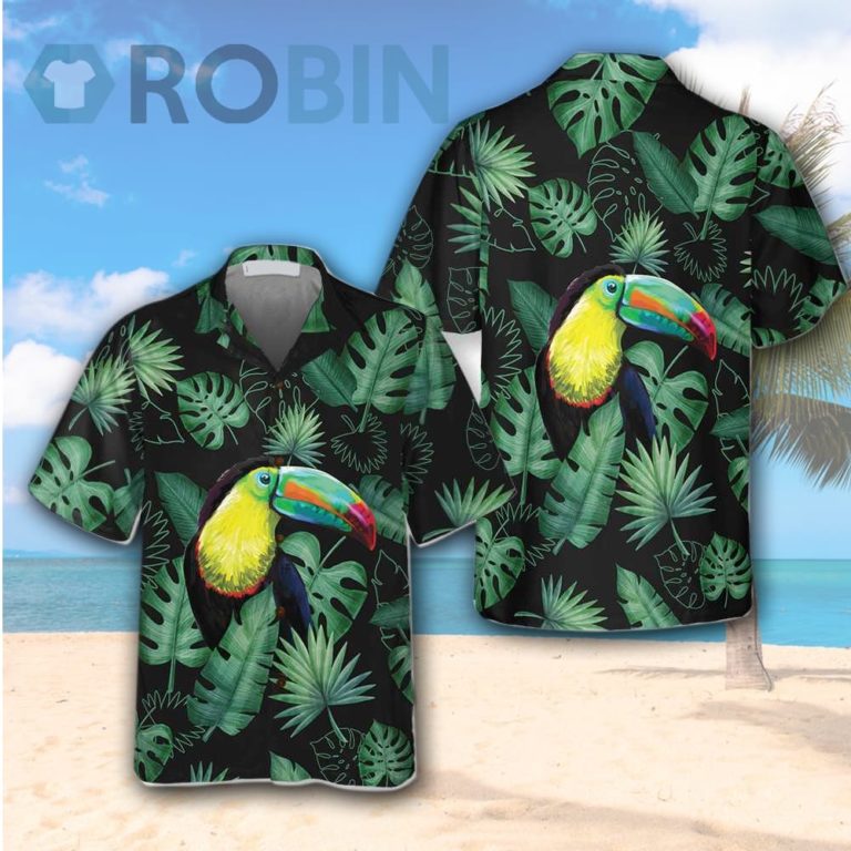 Toucan In The Forest Hawaiian Shirt