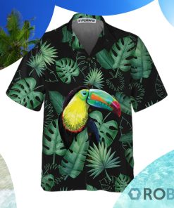 Toucan In The Forest Hawaiian Shirt