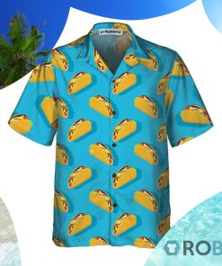 Traditional Mexican Food Taco Hawaiian Shirt