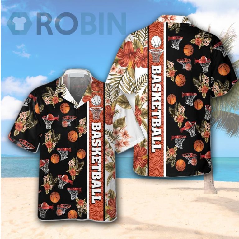 Tropical Basketball Hawaiian Shirt