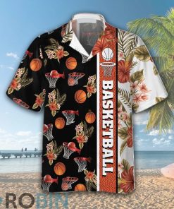 Tropical Basketball Hawaiian Shirt Tropical Basketball Hawaiian Shirt