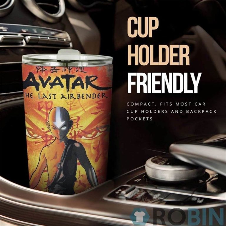 Tumbler Cup Aang Custom Avatar The Last Airbender Anime