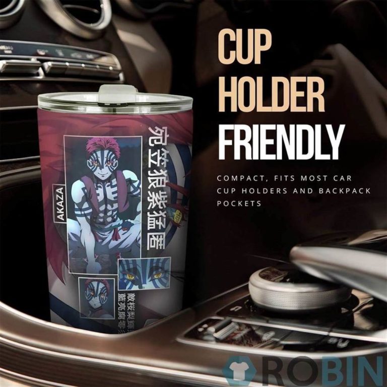 Tumbler Cup Akaza Custom Demon Slayers Anime