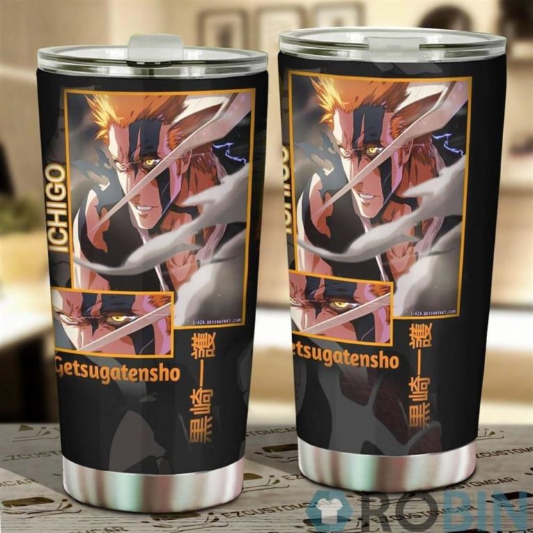 Tumbler Cup Custom Ichigo Bleach Anime