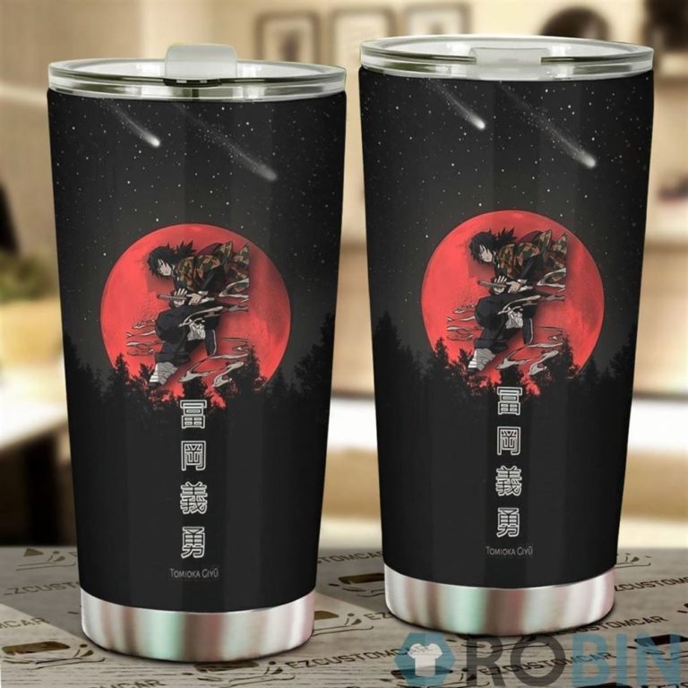 Tumbler Cup Giyu Tomioka Custom Demon Slayers Anime