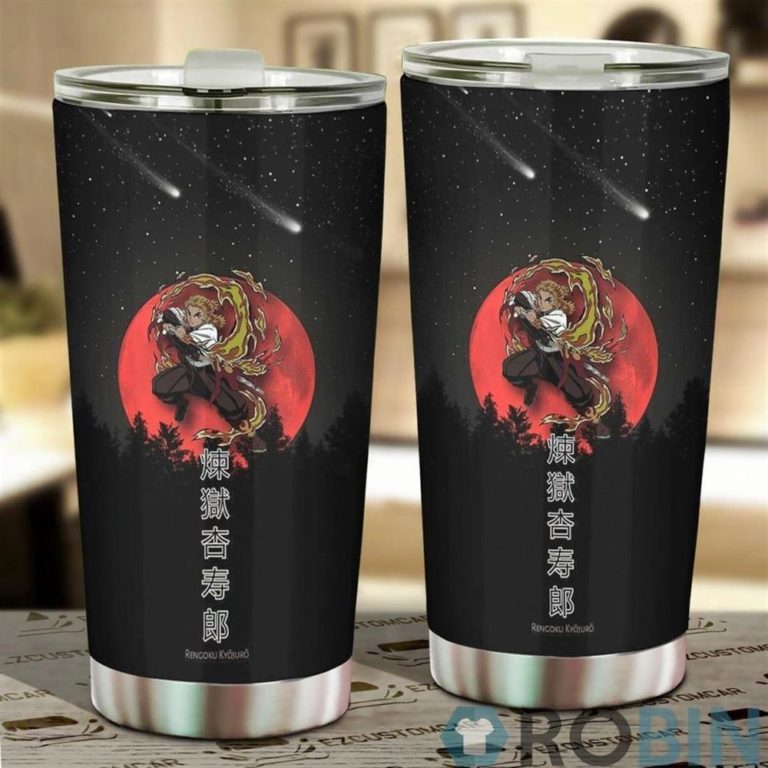 Tumbler Cup Kyojuro Rengoku Custom Demon Slayers Anime
