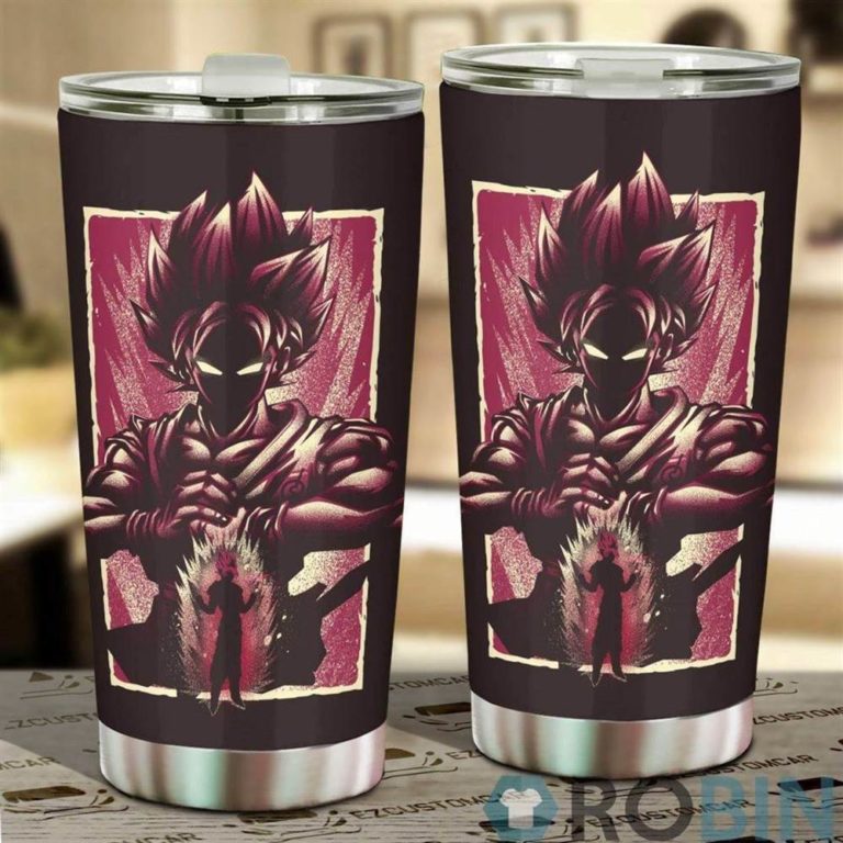 Tumbler Cup Vegeta Custom Dragon Ball Anime