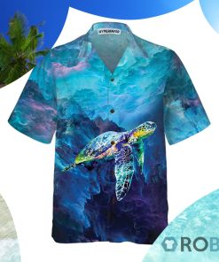 Turtle On Cloud Hawaiian Shirt Turtle Shirt Turtle On Cloud Hawaiian Shirt Turtle Shirt