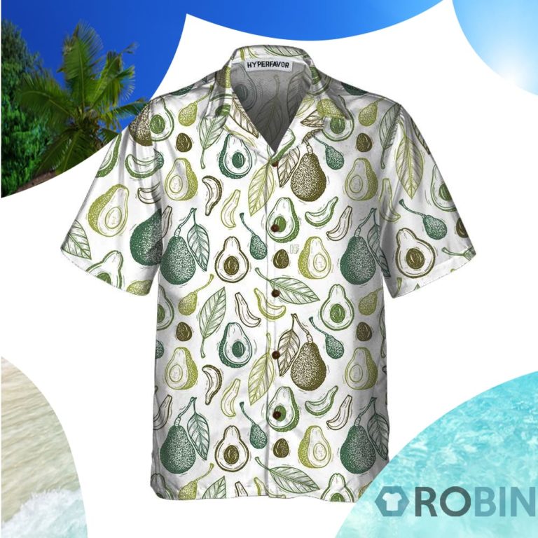 Types Of Avocado Hawaiian Shirt