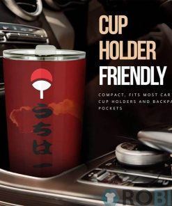 Uchiha Clan Symbol Car Tumblers Cup Custom Naruto Anime Uchiha Clan Symbol Car Tumblers Cup Custom Naruto Anime