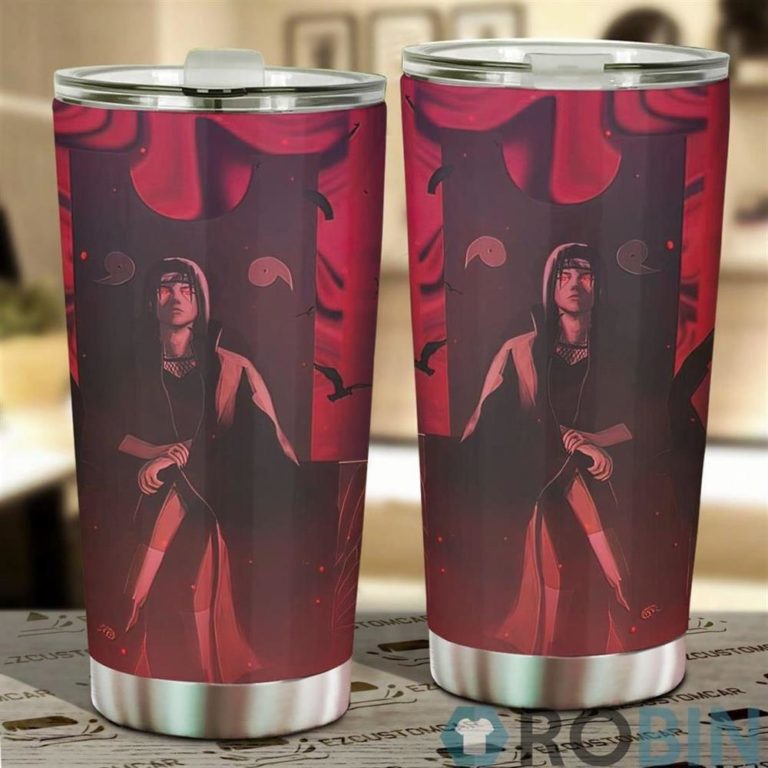 Uchiha Itachi Car Tumblers Cup Custom Naruto Anime