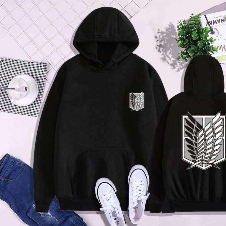 Unisex Attack on Titan Hoodie Shirt – Ackerman Levi RB1151