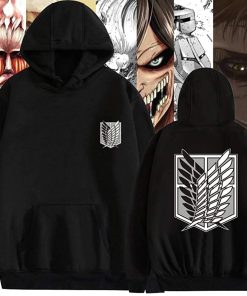 Unisex Attack on Titan Hoodie Shirt – Ackerman Levi RB1151