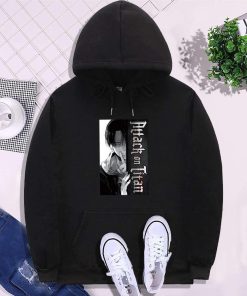 Unisex Attack on Titan Hoodie Shirt – Ackerman Levi RB3933