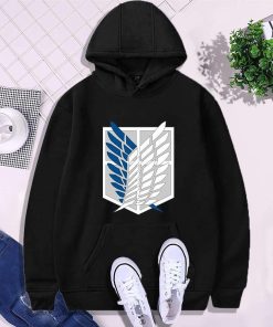 Unisex Attack on Titan Hoodie Shirt – Ackerman Levi RB6117