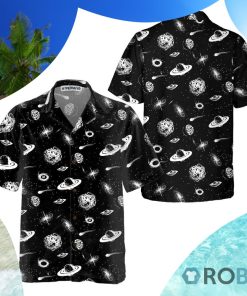 Universe Seamless Pattern Hawaiian Shirt Universe Seamless Pattern Hawaiian Shirt