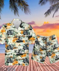 US Air Force Sikorsky MH-53 Pave Low Hawaiian Shirt and Shorts