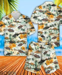 US Army Bell OH-58A Kiowa Hawaiian Shirt and Shorts