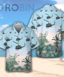 Us Army Helicopter Hawaiian Shirt