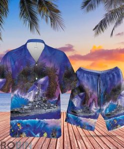 US Navy Pennsylvania Hawaiian Shirt and Shorts