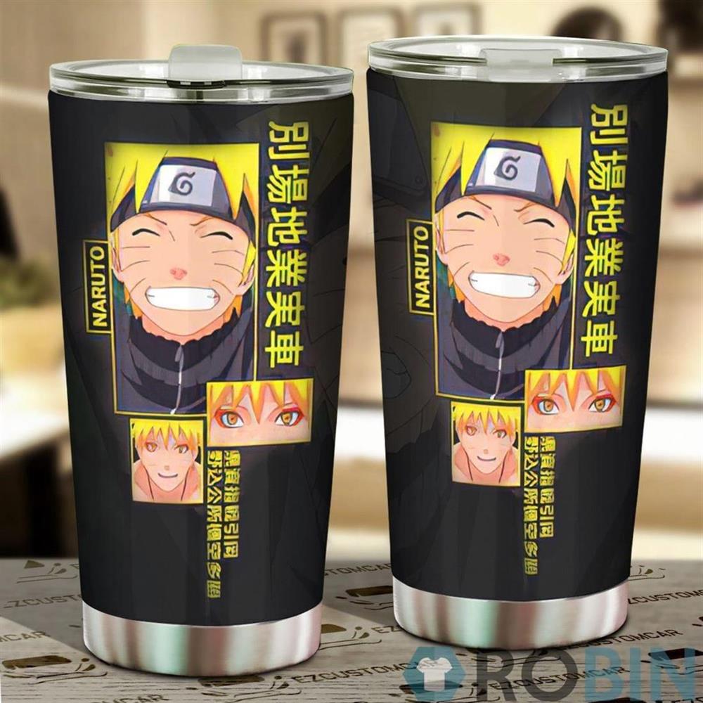 Uzumaki Naruto Tumbler Cup Custom Naruto Anime - RobinPlaceFabrics