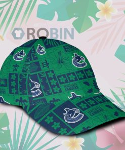 Vancouver Canucks Hawaiian Classic Baseball Cap Hat