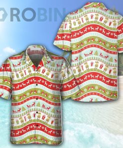 Vintage Christmas Elf Hawaiian Shirt Vintage Christmas Elf Hawaiian Shirt